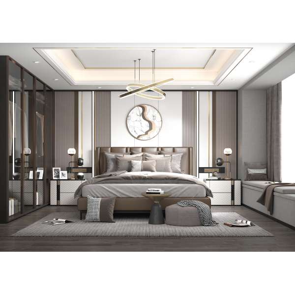 Thiết kế nội thất phòng ngủ diện tích 10m2 tại Quảng Bình